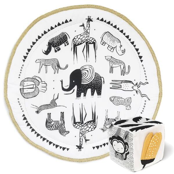 slide 2 of 5, Wee Gallery Little Safari Bundle - Black - N/A