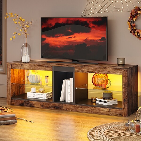 Circle entertainment center for 55 inch tv sale