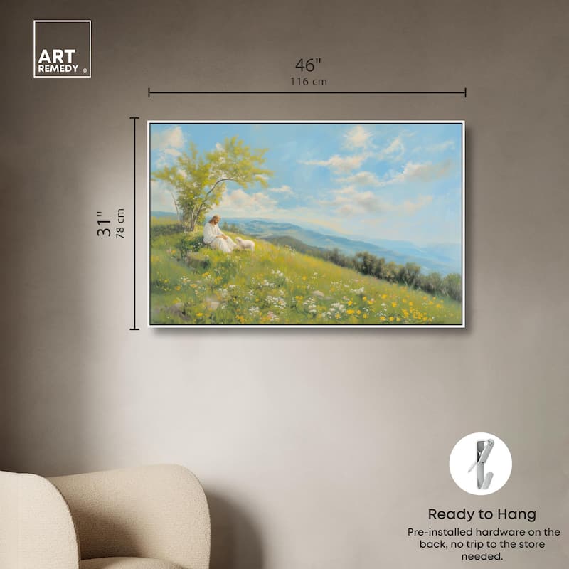 Pastoral Peace I Canvas by Art Remedy