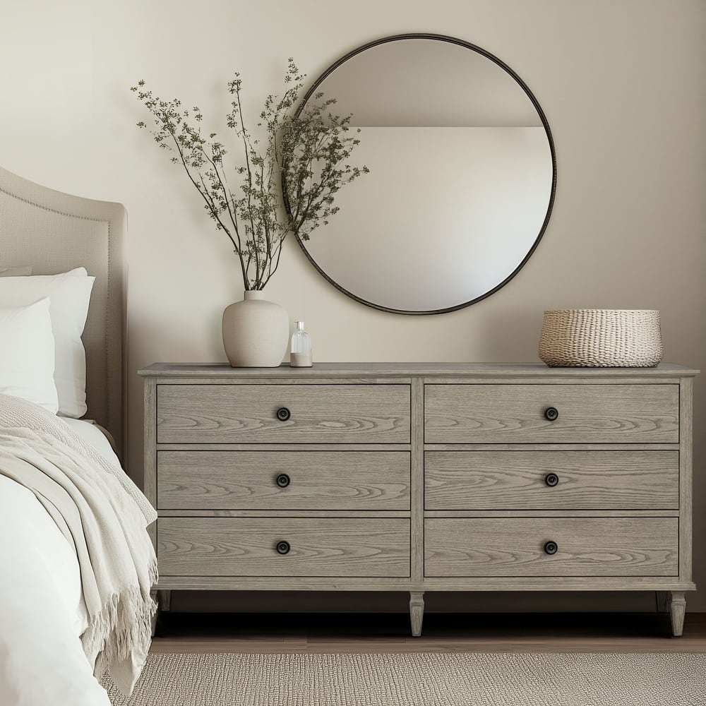 Madison Park Signature Victoria 6-drawer wood dresser (70")