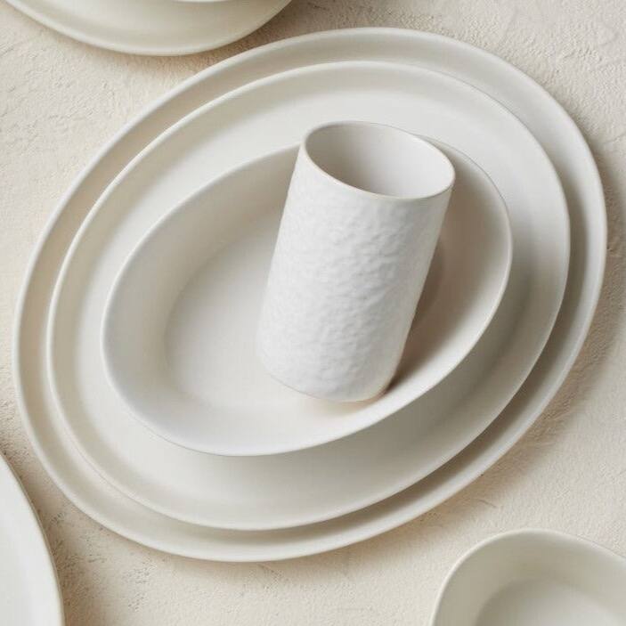 Stone by Mercer Project Katachi Stoneware Dinnerware Set