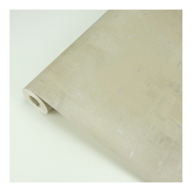 Brewster Portia Beige Distressed Texture Wallpaper - 21 x 396 x 0.025