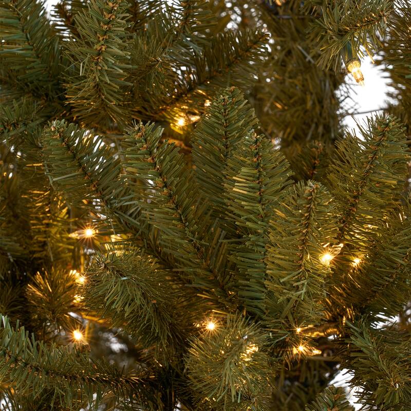 Norway Spruce 7-foot Artificial Christmas Tree by Christopher Knight home - 58.00" L x 58.00" W x 84.00" H