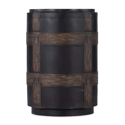 Melange Burbank Round Accent Table - 16.5"W x 16.5"L x 24.5"H