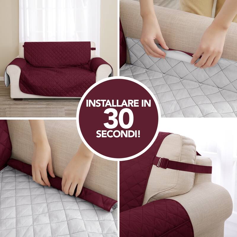 Reversible Loveseat Slipcover Protector