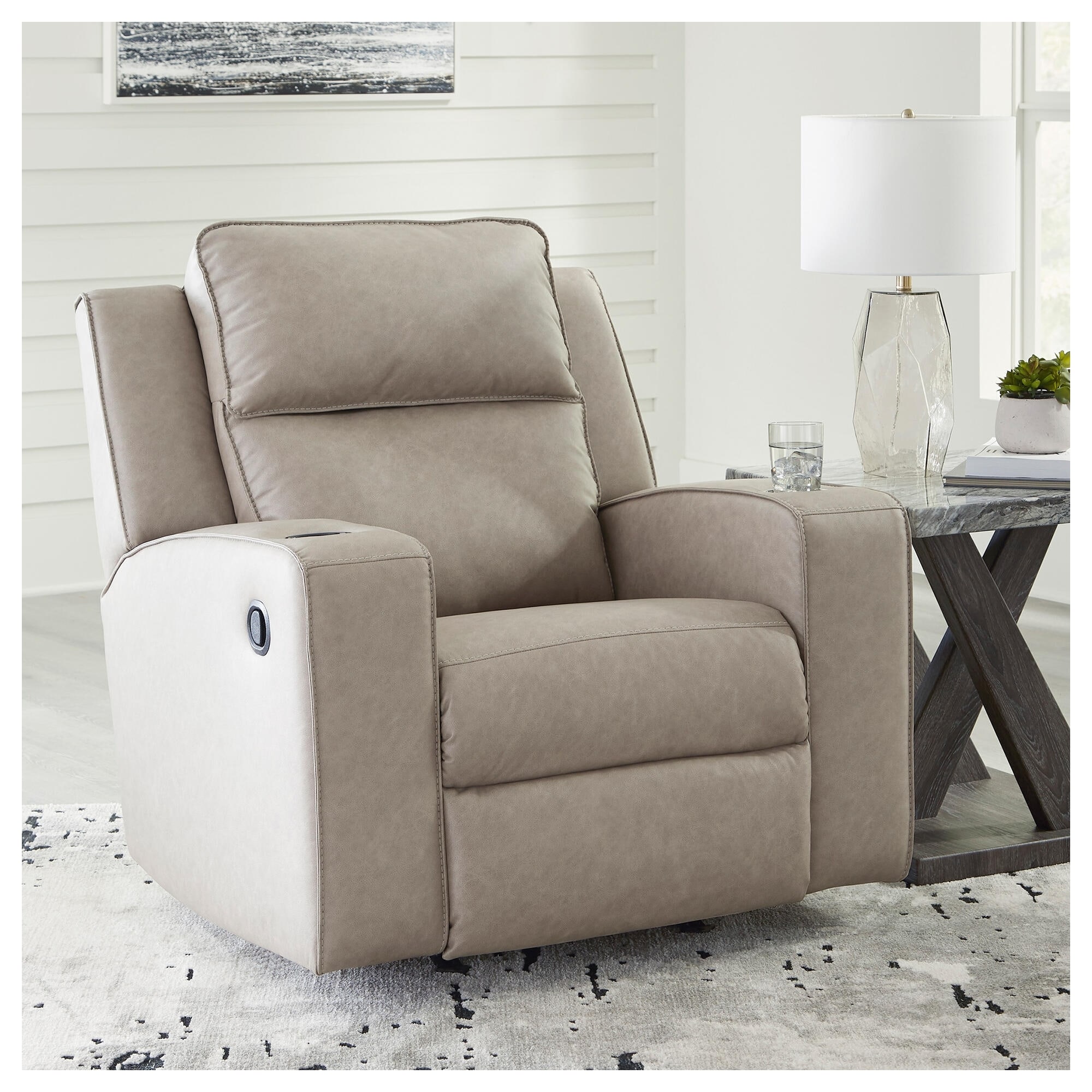 Signature Design by Ashley Lavenhorne Pebble Recliner