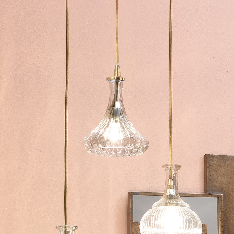 Jamie Young Isabella Carafe 1-Light Blown Glass Pendant