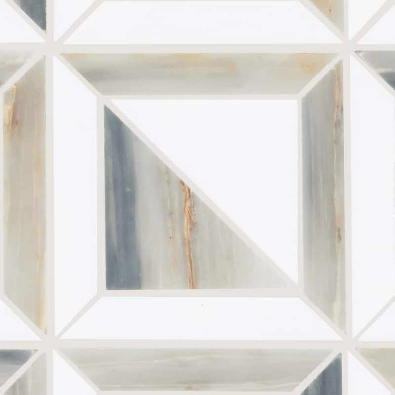 Daltile Gamma Natural Stone Window Wall and Floor Mosaic Tile (Set of 10)