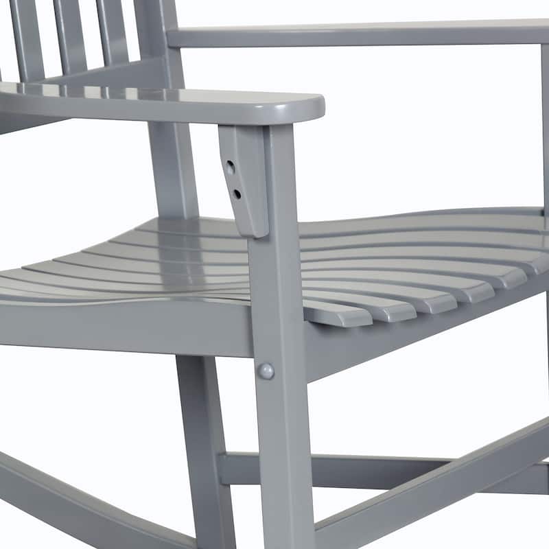 Cambridge Casual Alston Wood Outdoor Rocking Chair
