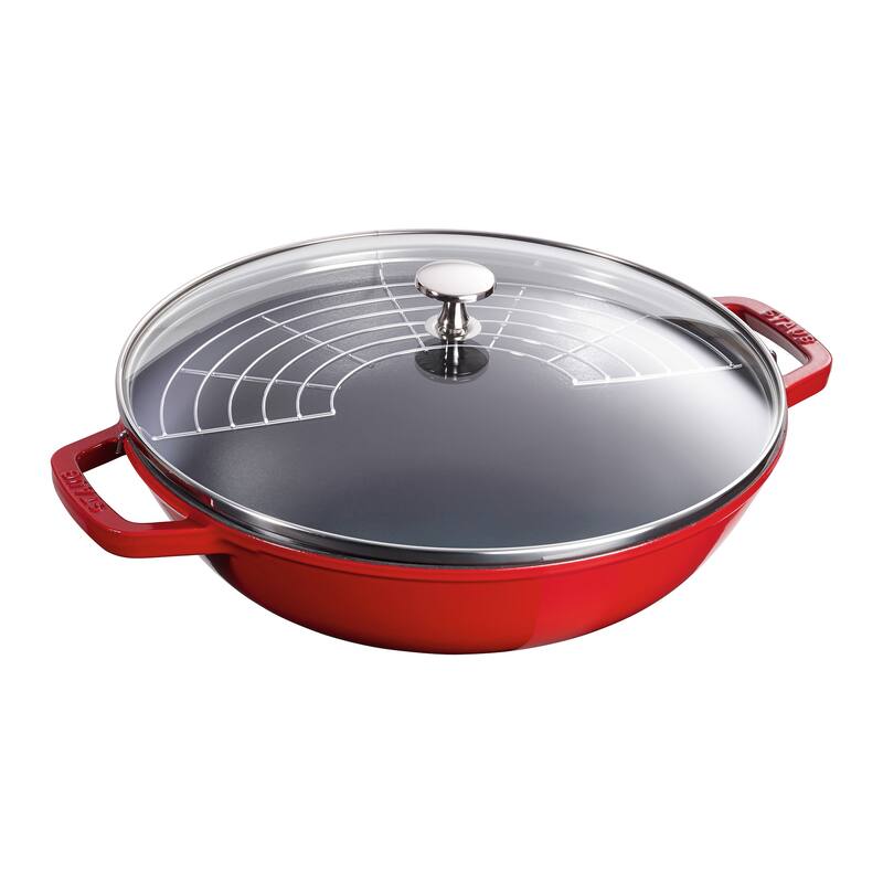 STAUB Cast Iron 4.5-qt Perfect Pan