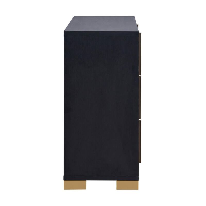 Medici Black 4-piece LED Headboard Panel Bedroom Set