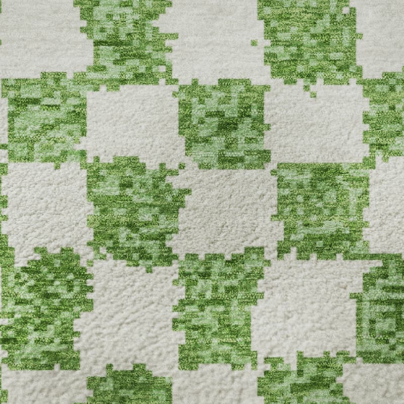 Premium Washable Super Soft Casual Checkered Mayfield Rug