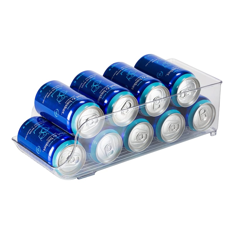 Simplify Canned Food Organizer in Clear - 14.5" x 5.5" x 3.75"