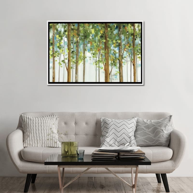 iCanvas "Forest Study I Crop" by Lisa Audit Framed Canvas Print