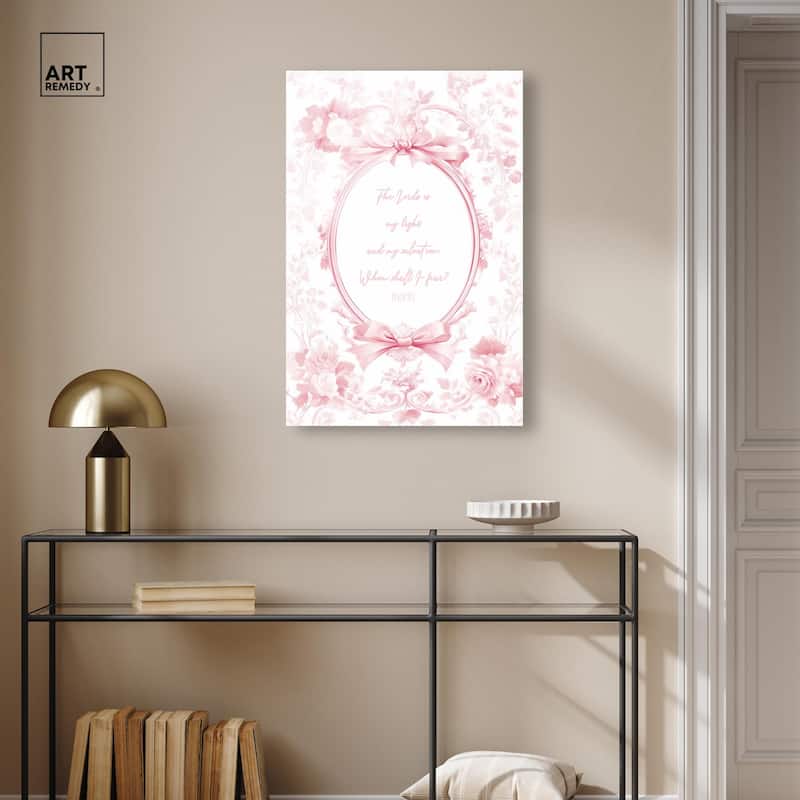 My Light Pink Acrylic by Art Remedy, Ready to Hang
