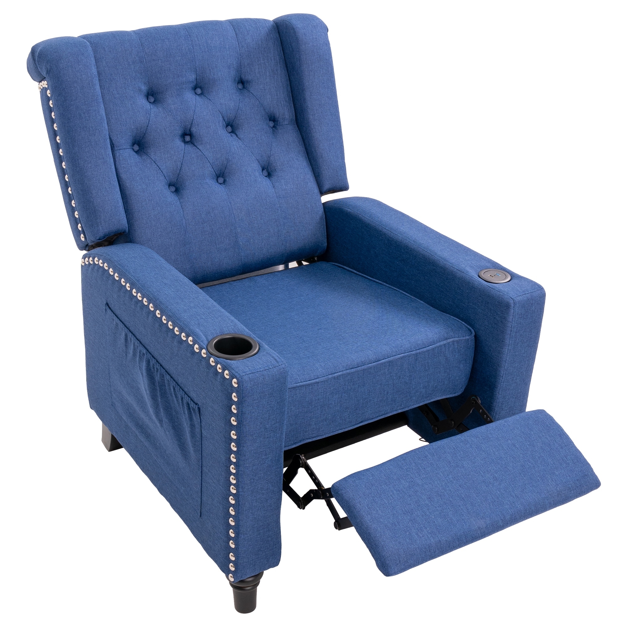 Large wingback best sale recliner