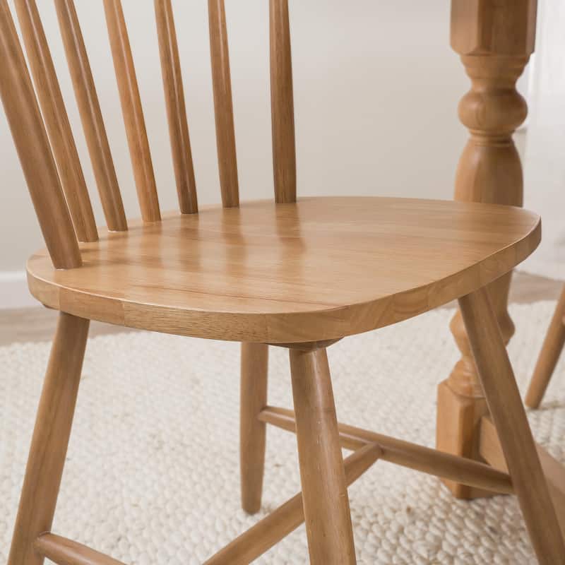 Bush Furniture Windsor High Back Spindle Dining Chairs - Set of 2