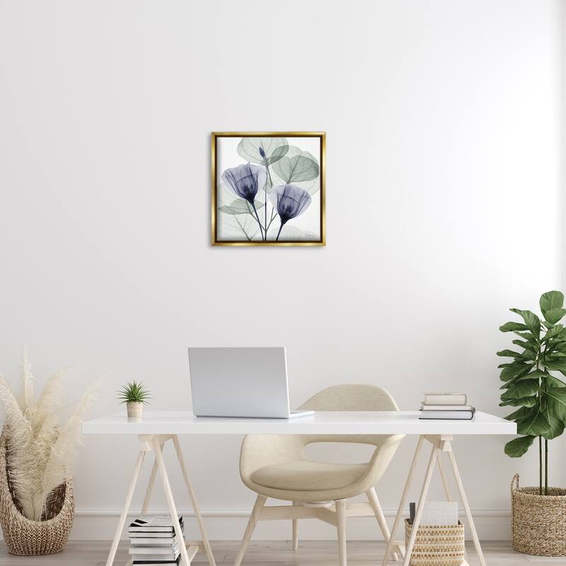 Stupell Contemporary Eucalyptus & Herbs Framed Floater Canvas Wall Art Design By Albert Koetsier