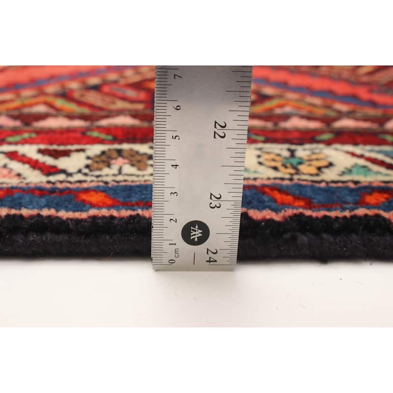 ECARPETGALLERY Hand-knotted Konya Anatolian Red Wool Rug - 2' 11" x 9' 7"
