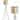 Mid Century Bohemian Tripod Floor Lamp PVC Rattan Shade Velvet Rim - 18" x 55"