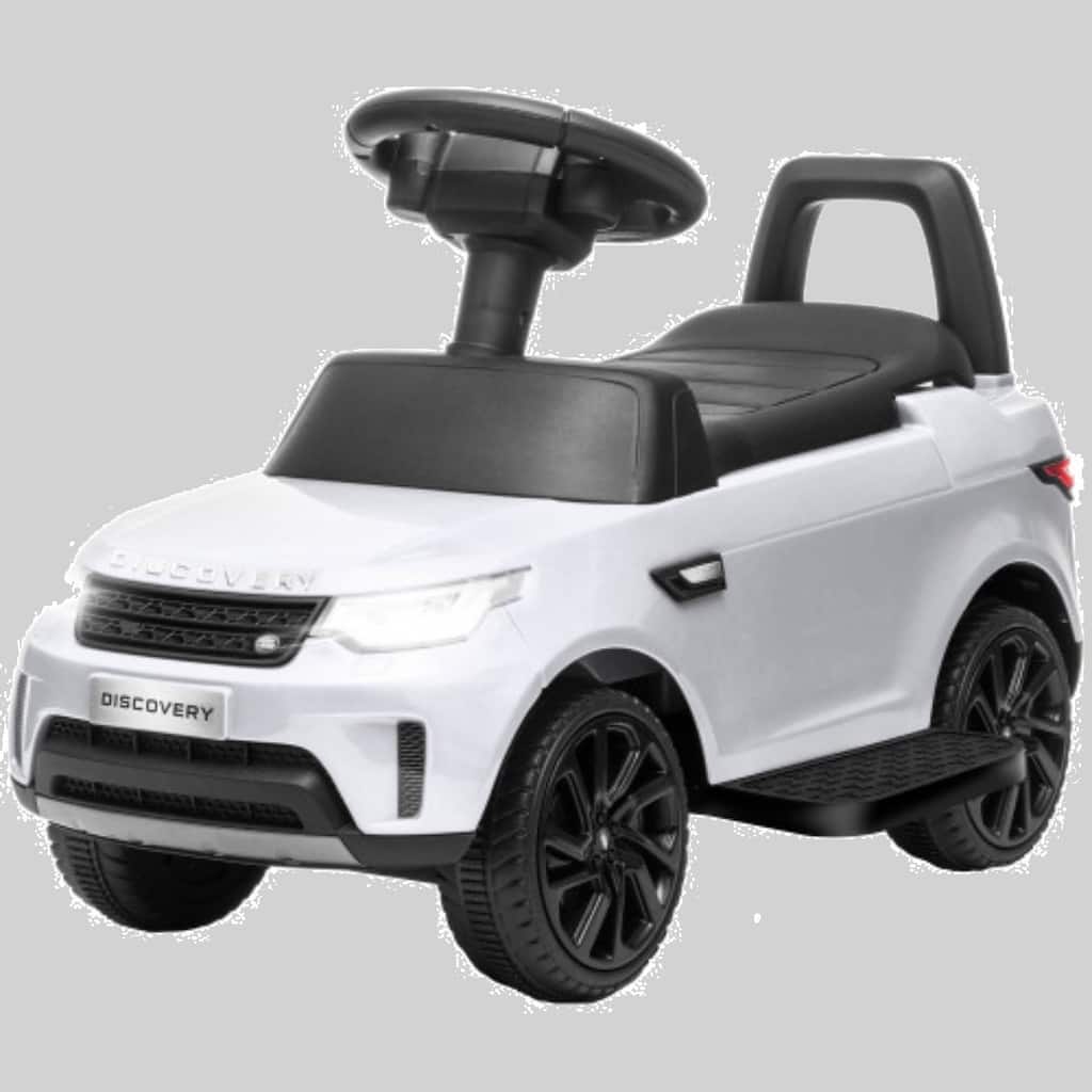 6V Land Rover Kids Electric Push Car, 2-in-1 Ride-on with Music, Headlights, and Horn, for Toddlers 18-60 Months