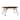 Rectangular Wooden Dining Table in Walnut Finish