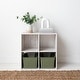 preview thumbnail 6 of 13, Signature Design by Ashley Paxberry Woodgrain Cube Organizer 4 Cube - Whitewash