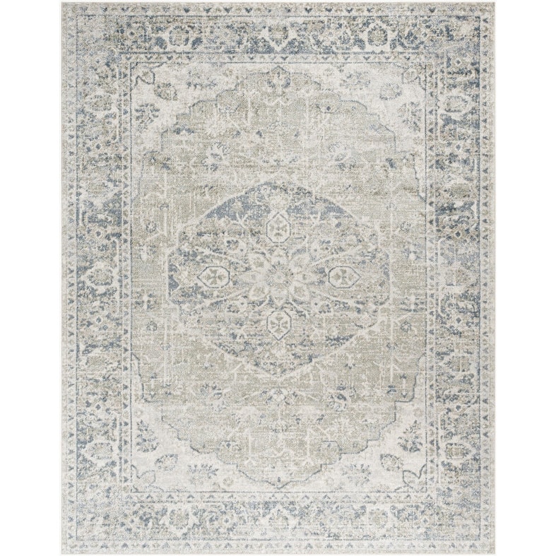 Livabliss Lillian Machine Washable Vintage Area Rug
