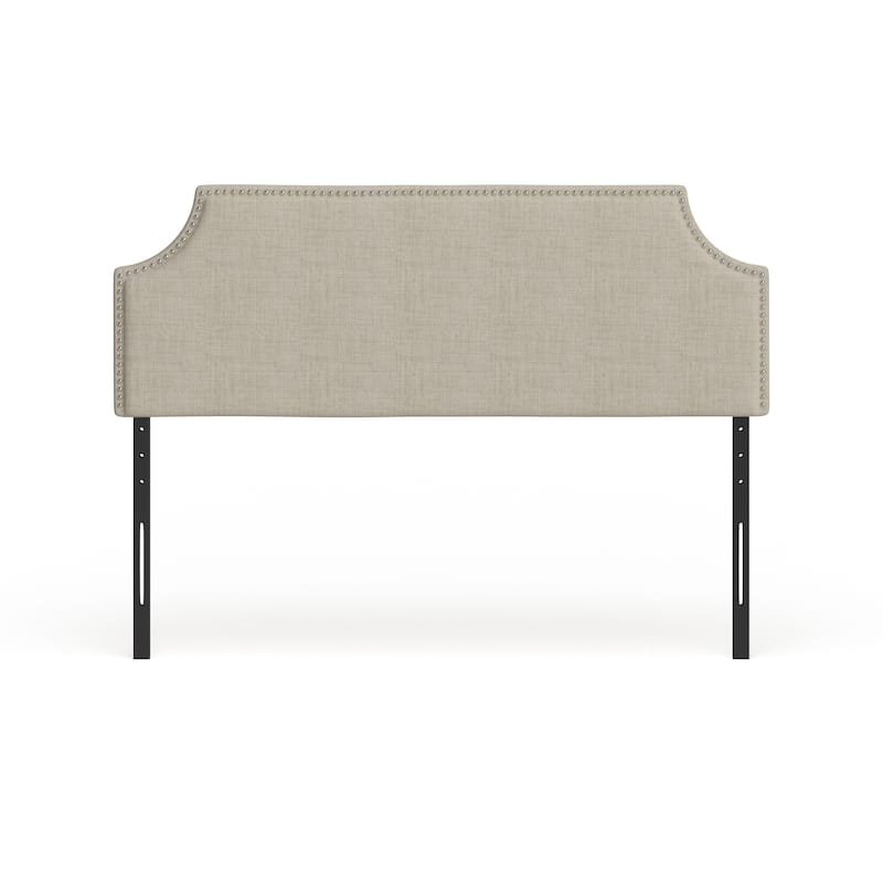 Laura Queen Upholstered Fabric Headboard