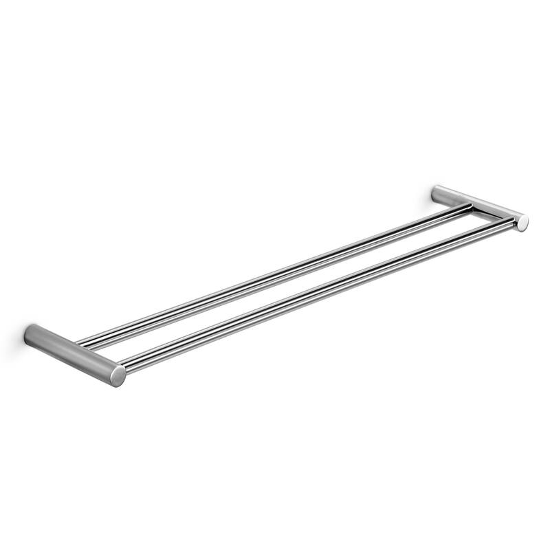 WS Bath Collections 23-3/5" Double Towel Bar from the Picola - Polished Chrome
