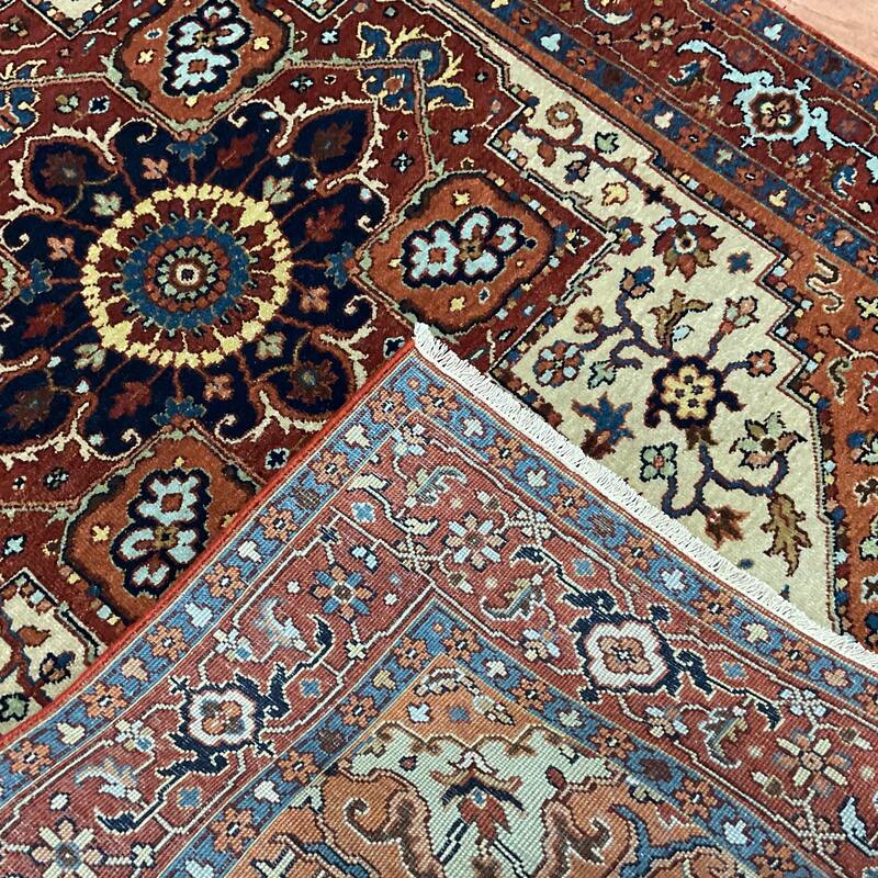 HERAT ORIENTAL Handmade Fine Serapi Wool Rug - 4' x 6'