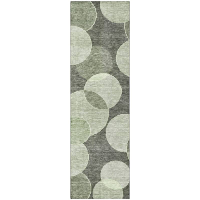 Premium Washable Super Soft Contemporary Bubbles Mayfield Rug
