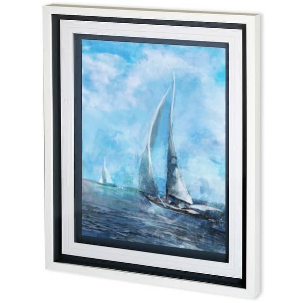 Sailing Sea 2 Framed Art Print - Bed Bath & Beyond - 39199286