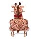 preview thumbnail 1 of 1, Kids Giraffe Rocking Horse Rider Baby Stroller with Wheels - N/A
