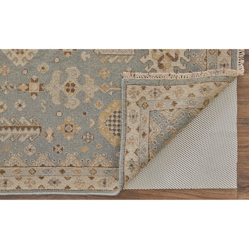 Grand Bazaar Aleska Hand Knotted Oriental Traditional Area Rug