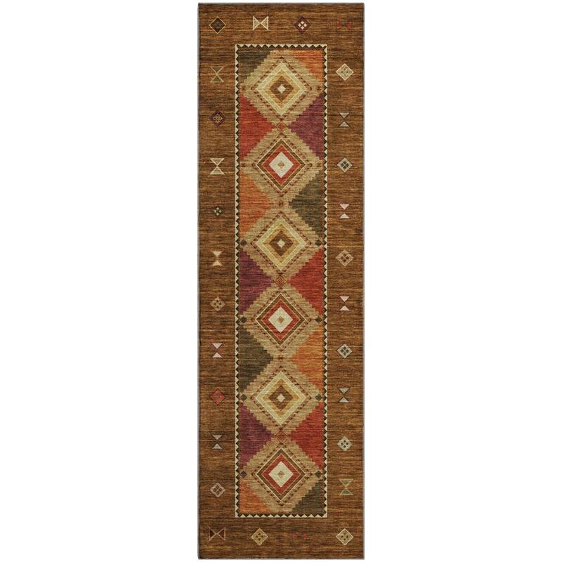 Premium Washable Super Soft Boho Tribal Mayfield Rug