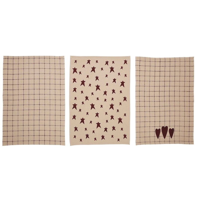 Connell Tea Towel Set of 3 19x28