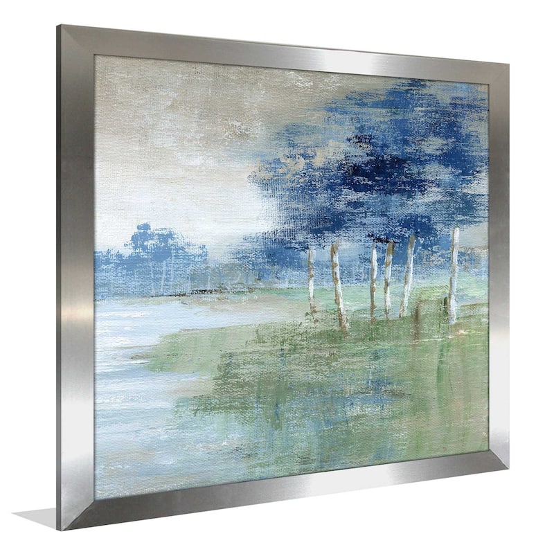 "Birch River" by Nan 2 Print on Acrylic