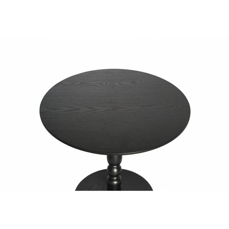 GDF Studio - Corvin 23" Modern Round Wooden Accent Table