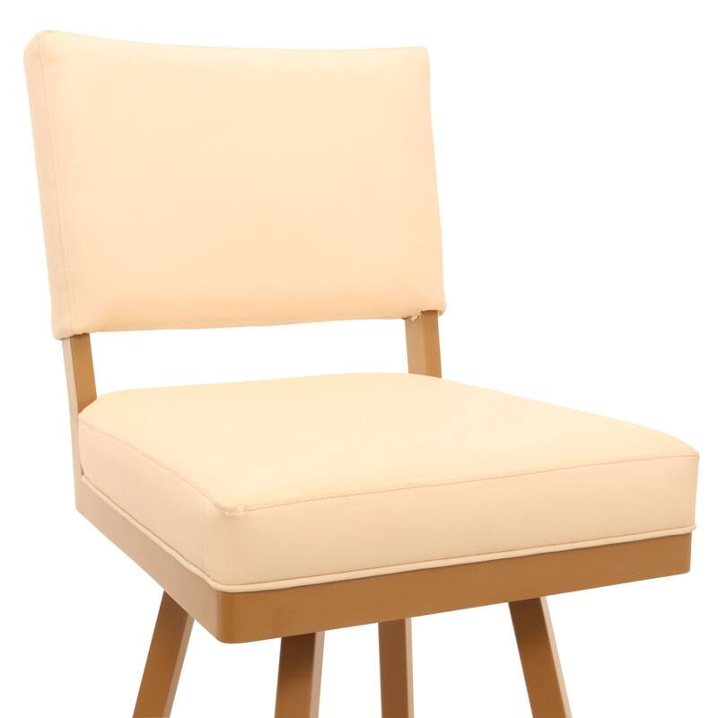 Tempo Furniture Emerson Swivel 26" Counterstool w/ Fully Welded Metal Frame (Commercial Grade) by Furnish Theory (Var. Colors)