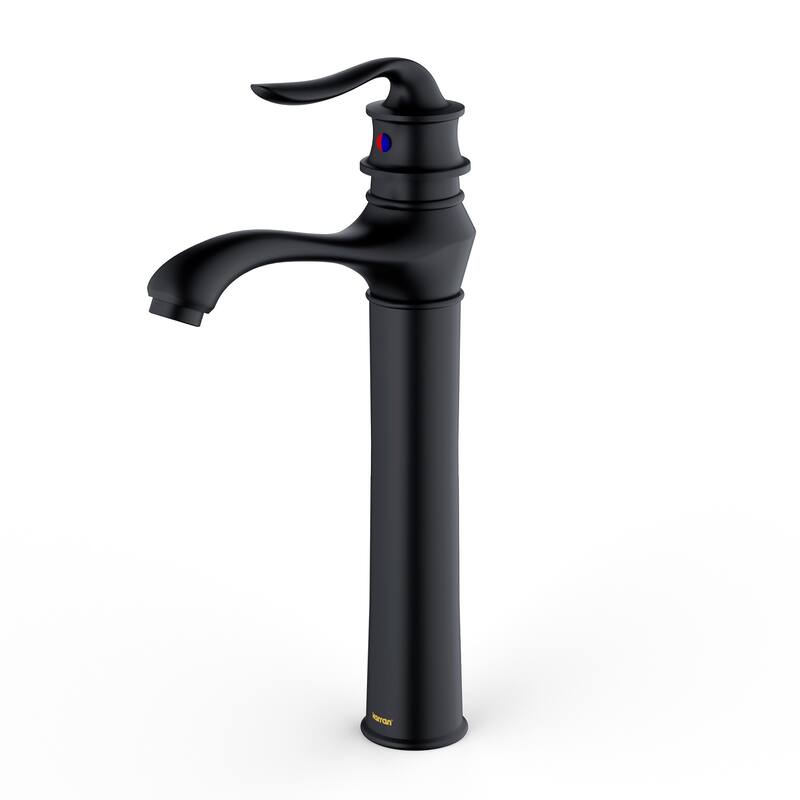 Karran Dartford Single Hole Single Handle Vessel Bathroom Faucet with Matching Pop-up Drain