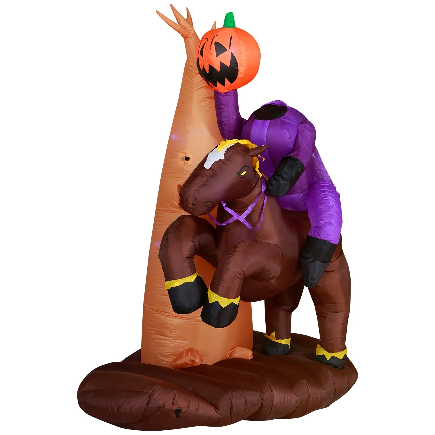 Shop Holidayana 8 Ft Headless Horseman With Jack O Lantern Head