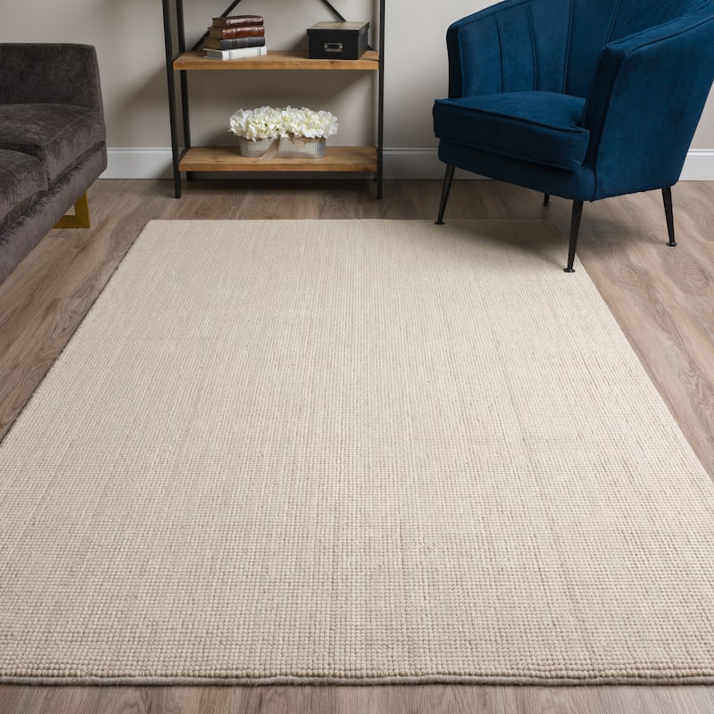 Addison Jaxon Farmhouse Wool Area Rug - 2' 3" x 8' - Abalone - Runner