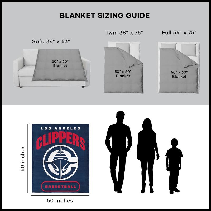 NBA High Block Silk Touch Throw Blanket