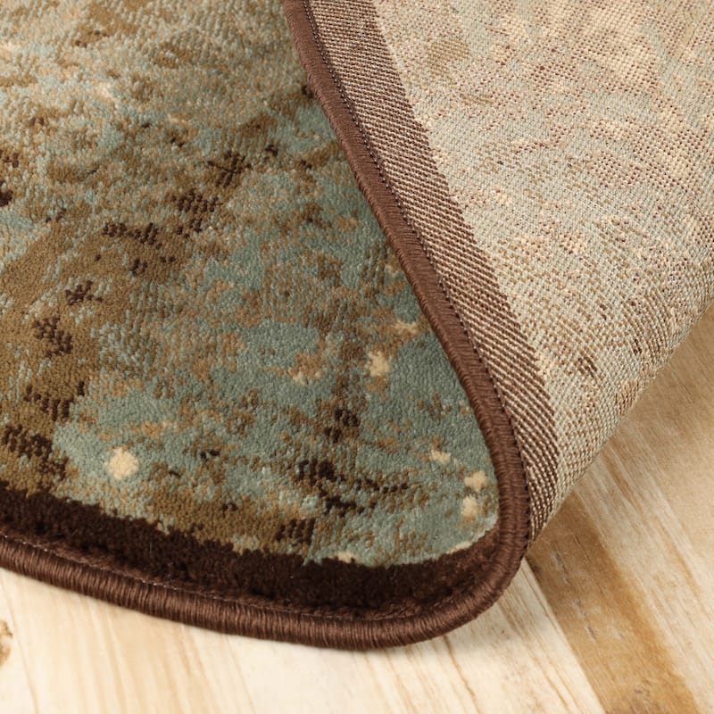 Superior Acid Wash Modern Gradient Indoor Area Rug or Runner