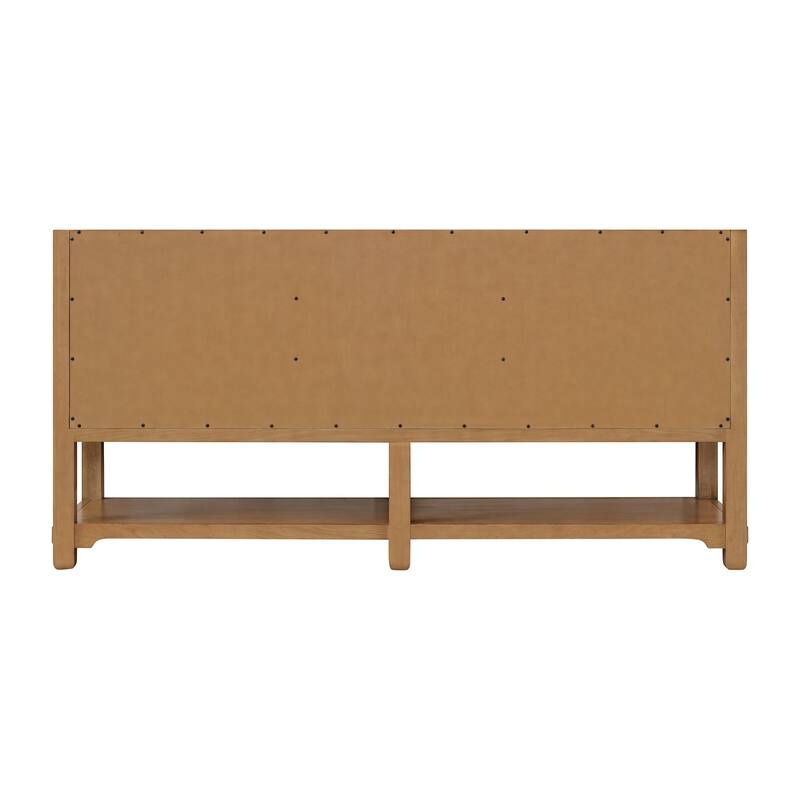 James Martin Vanities 505-V72-FEJP Malibu 72" Free Standing Double