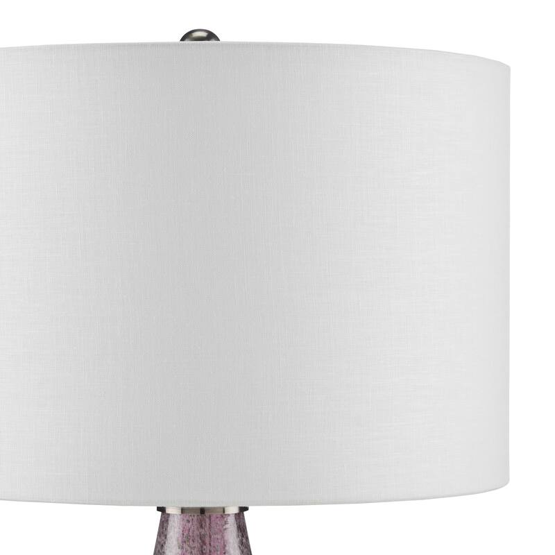 Currey & Company Optimist Purple Table Lamp - 30"h x 16"dia