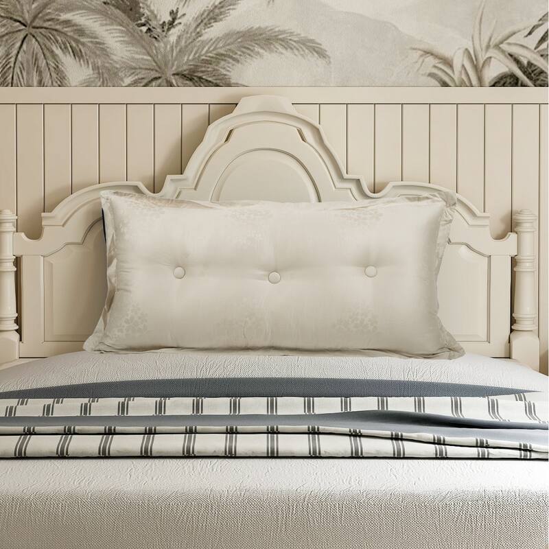 WOWMAX Headboard Pillow Bed Rest Body Pillow Back Support Reading