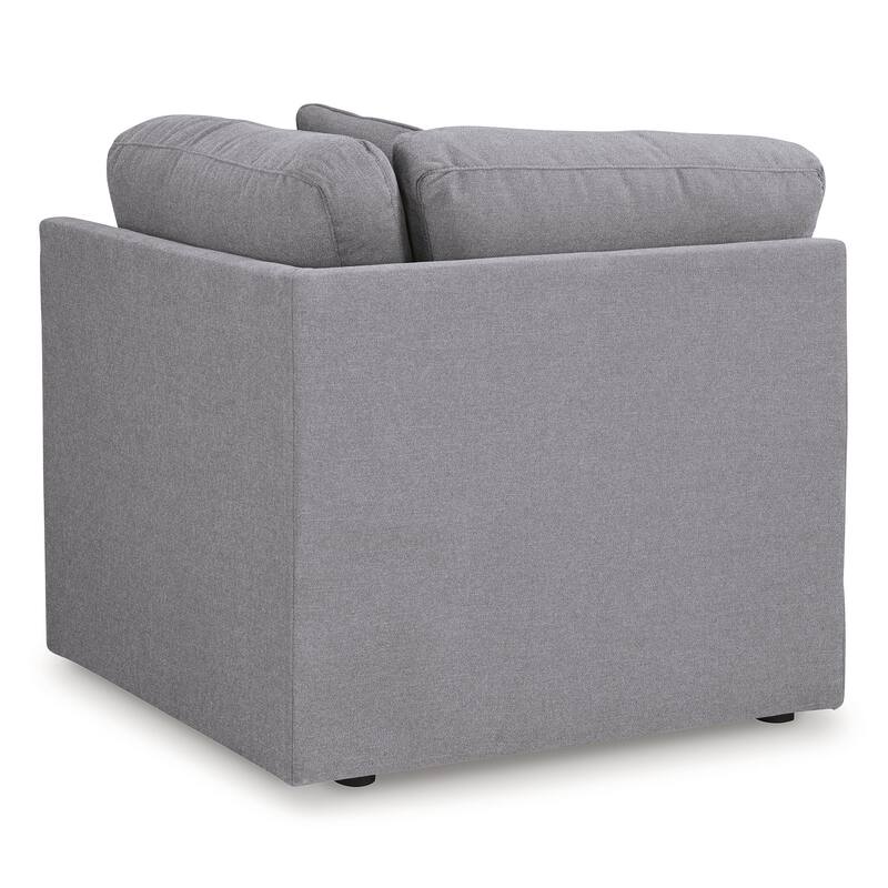 Signature Design by Ashley Modmax 6-Piece Sectional with Chaise and Storage Console - 140" W x 86" D x 36" H