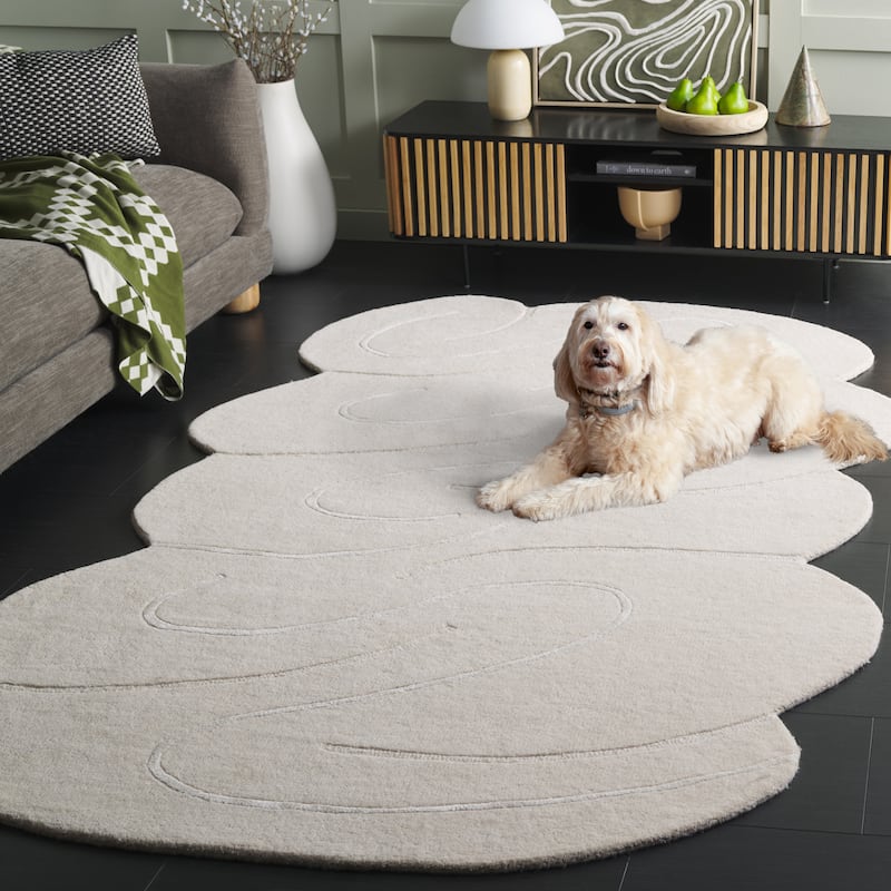 SAFAVIEH Handmade Novelty Iciar Wool Rug